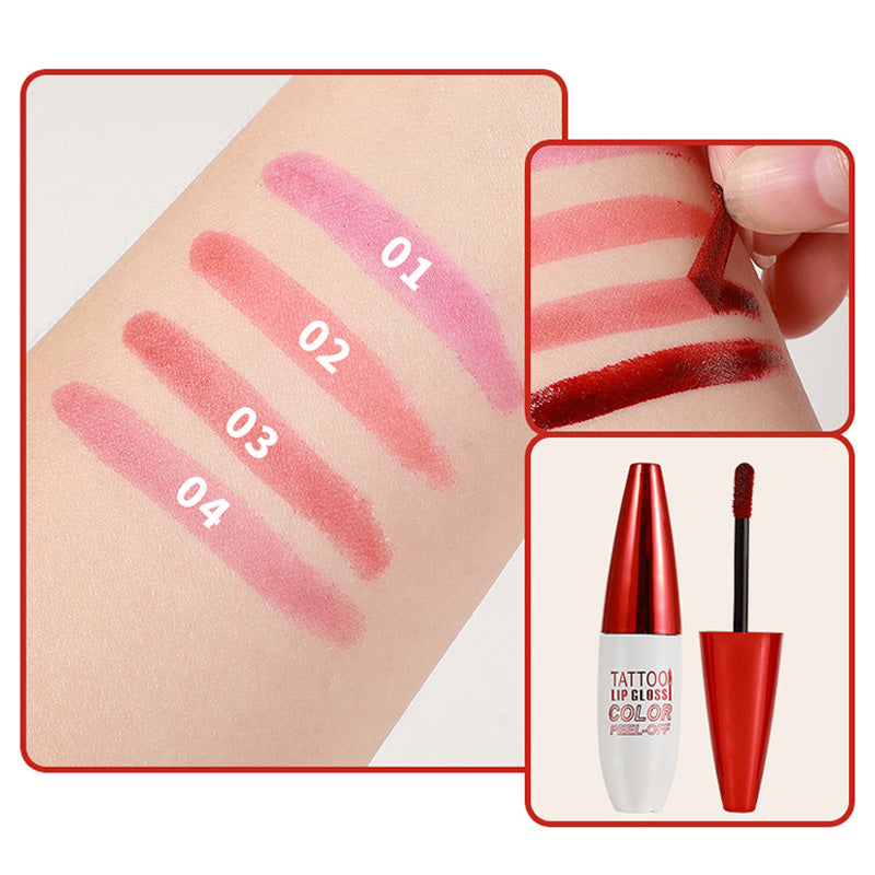 💋 50% DE DESCONTO – Brilho Labial Removível à Prova d'Água | Longa duração, pigmentação intensa & confortável 🏆🔥
