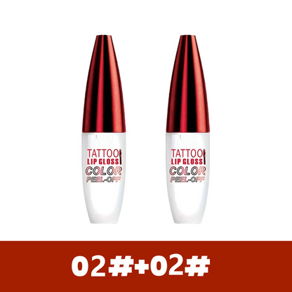 💋 50% DE DESCONTO – Brilho Labial Removível à Prova d'Água | Longa duração, pigmentação intensa & confortável 🏆🔥