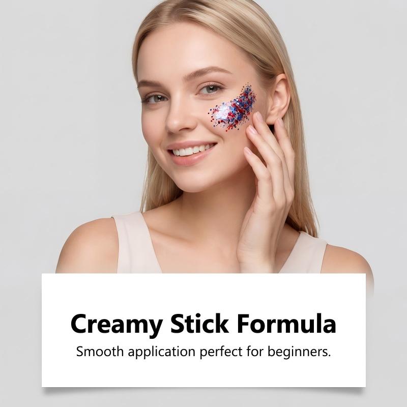 ✨ 50% DE DESCONTO – Bastão Multiuso de Brilho Corporal | Ilumina a pele, fácil de aplicar & perfeito para festas