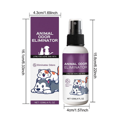 🐱 50% DE DESCONTO – Spray Eliminador de Odores para Pets | Neutraliza odores, frescor duradouro & eficaz