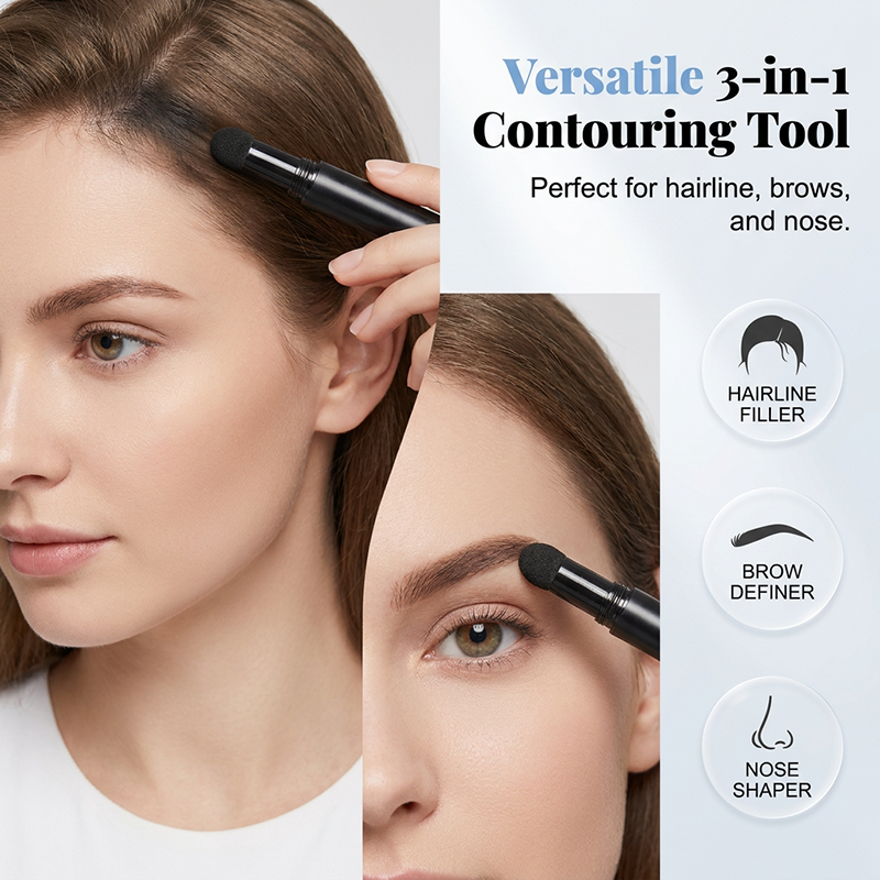 💇‍♀️ 50% DE DESCONTO – Bastão para Cobertura de Entradas e Contorno | Instantâneo, natural & fácil de aplicar