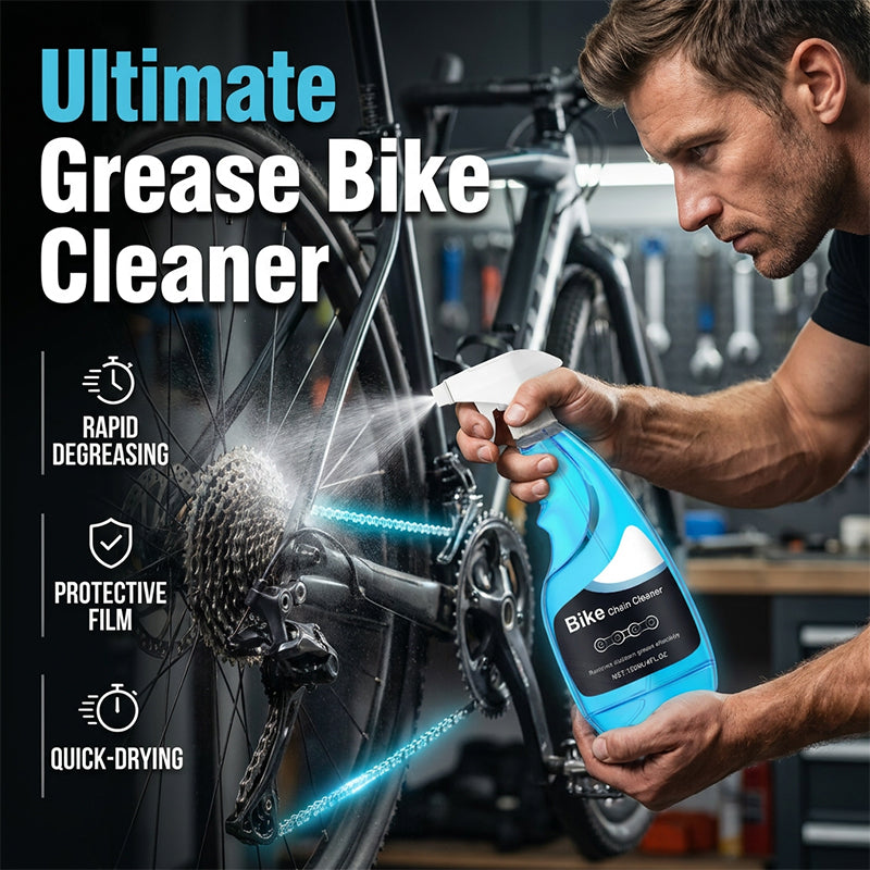 🚲 50% DE DESCONTO – Compre 3 Leve 2 Grátis 🚲 Spray de Limpeza para Corrente de Bicicleta | Antiferrugem, fácil aplicação & eficaz