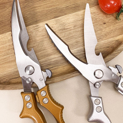 ✂️ 50% DE DESCONTO – Tesoura de Cozinha Multifuncional | Corte preciso, durável & fácil de limpar