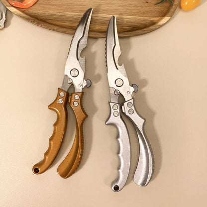 ✂️ 50% DE DESCONTO – Tesoura de Cozinha Multifuncional | Corte preciso, durável & fácil de limpar