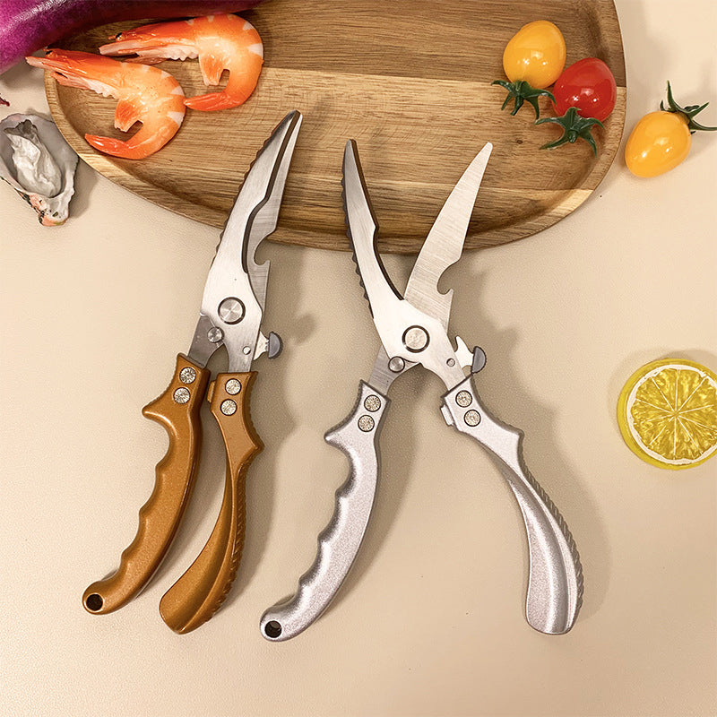 ✂️ 50% DE DESCONTO – Tesoura de Cozinha Multifuncional | Corte preciso, durável & fácil de limpar