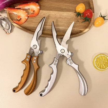 ✂️ 50% DE DESCONTO – Tesoura de Cozinha Multifuncional | Corte preciso, durável & fácil de limpar
