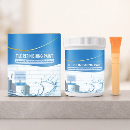 🎨 50% DE DESCONTO – Kit de Pintura para Azulejos e Banheiras | Renova superfícies, fácil aplicação & acabamento durável