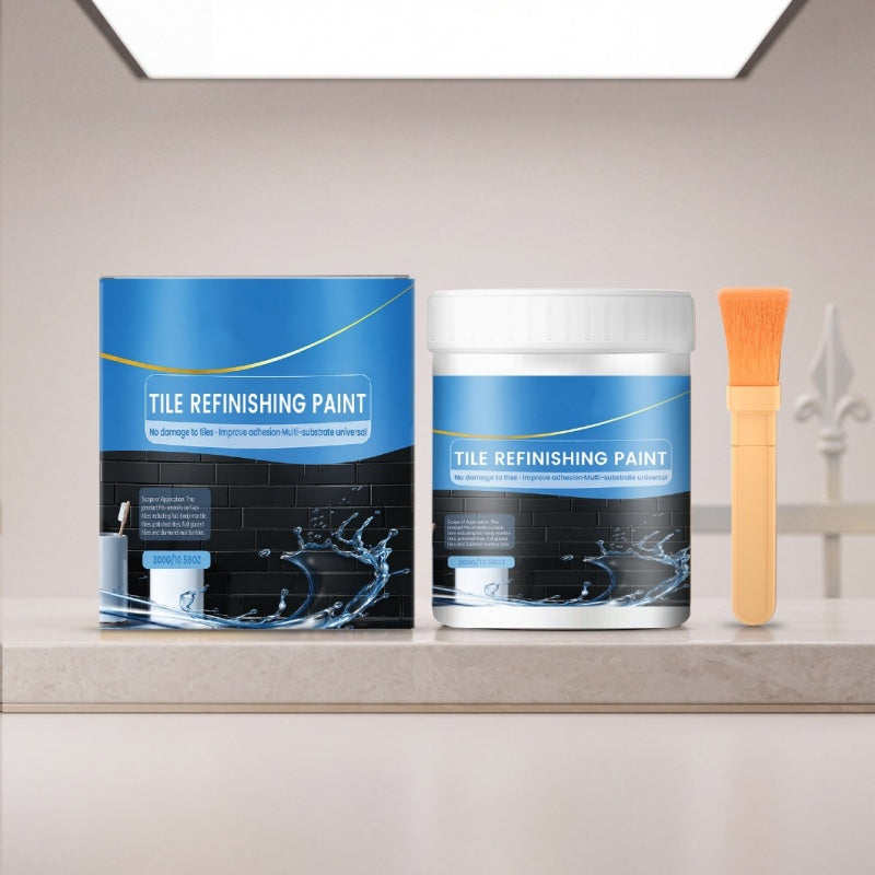 🎨 50% DE DESCONTO – Kit de Pintura para Azulejos e Banheiras | Renova superfícies, fácil aplicação & acabamento durável