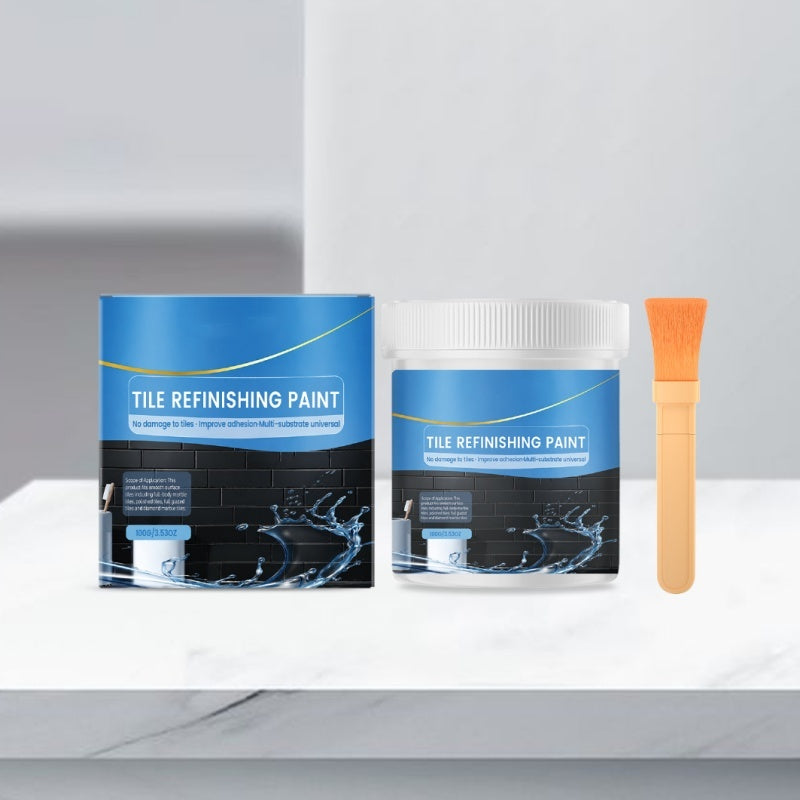 🎨 50% DE DESCONTO – Kit de Pintura para Azulejos e Banheiras | Renova superfícies, fácil aplicação & acabamento durável
