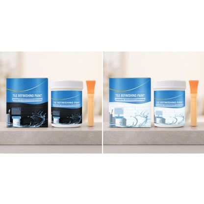 🎨 50% DE DESCONTO – Kit de Pintura para Azulejos e Banheiras | Renova superfícies, fácil aplicação & acabamento durável