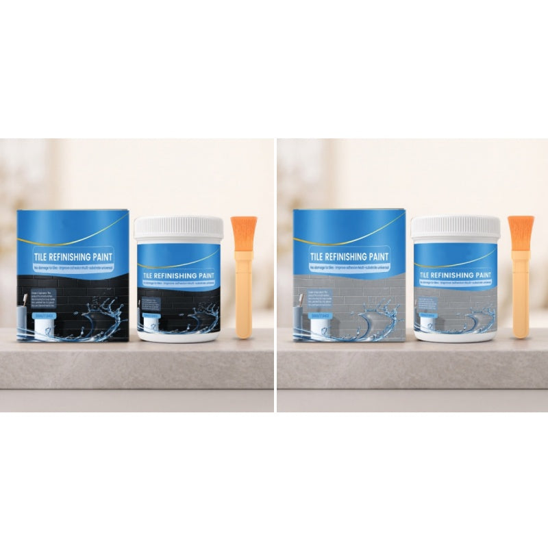 🎨 50% DE DESCONTO – Kit de Pintura para Azulejos e Banheiras | Renova superfícies, fácil aplicação & acabamento durável