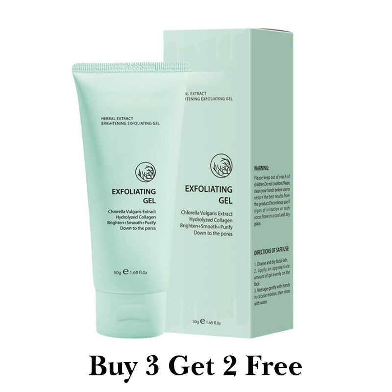 ✨ 50% DE DESCONTO – Gel Esfoliante Clareador com Ervas | Remove células mortas, hidrata & pele radiante