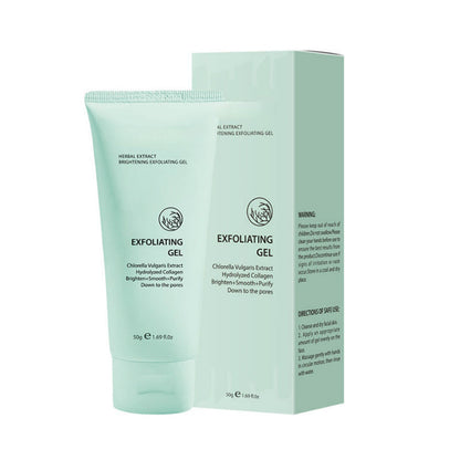 ✨ 50% DE DESCONTO – Gel Esfoliante Clareador com Ervas | Remove células mortas, hidrata & pele radiante