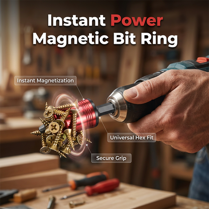 🔩 50% DE DESCONTO – Compre 1 Leve 1 Grátis 🔩 Magnetizador Portátil para Furadeiras e Chaves de Fenda | Prático, eficiente & fácil de usar