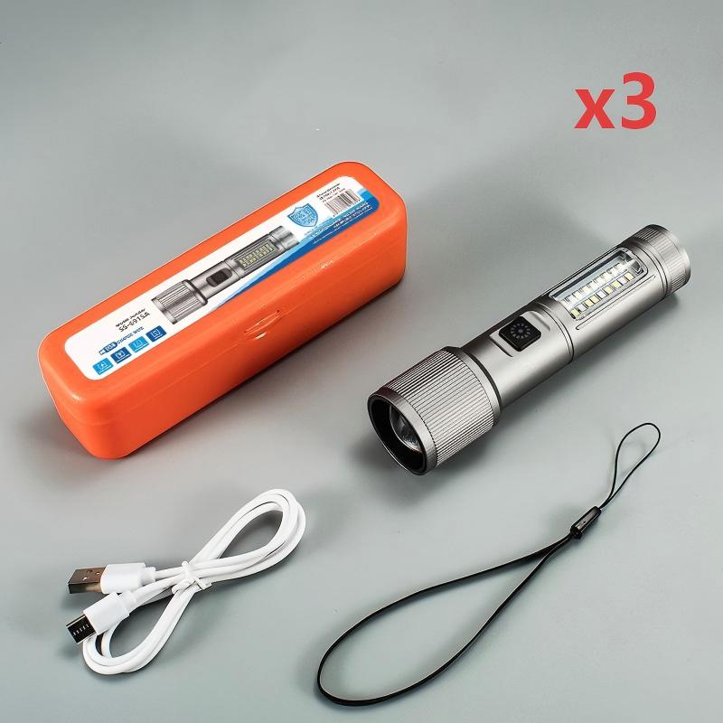🔦 50% DE DESCONTO – Lanterna LED com Zoom Multifuncional | Ajustável, potente & compacta