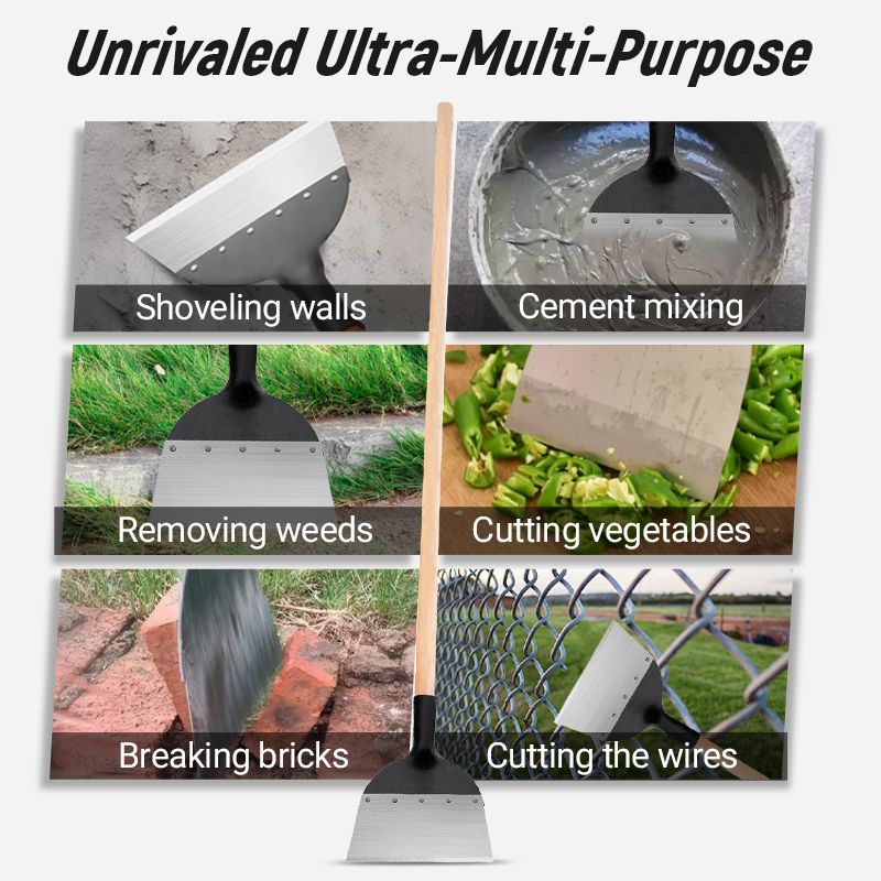 ⛏️ 50% DE DESCONTO – Cabeça de Pá Multiuso | Resistente, versátil & ideal para jardinagem