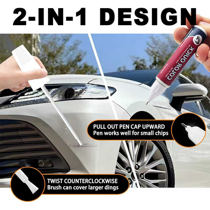 🚗 50% DE DESCONTO – Caneta de Tinta para Retoque de Arranhões em Carro | Cobre riscos, fácil aplicação & recupera o brilho