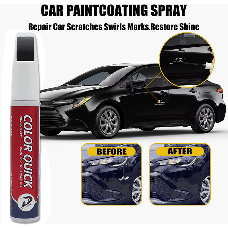🚗 50% DE DESCONTO – Caneta de Tinta para Retoque de Arranhões em Carro | Cobre riscos, fácil aplicação & recupera o brilho
