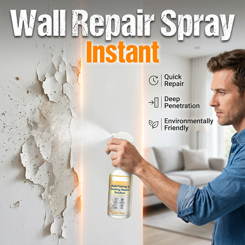 🎨 50% DE DESCONTO – Spray para Reparo de Paredes | Solução para descamação, fácil aplicação & acabamento uniforme