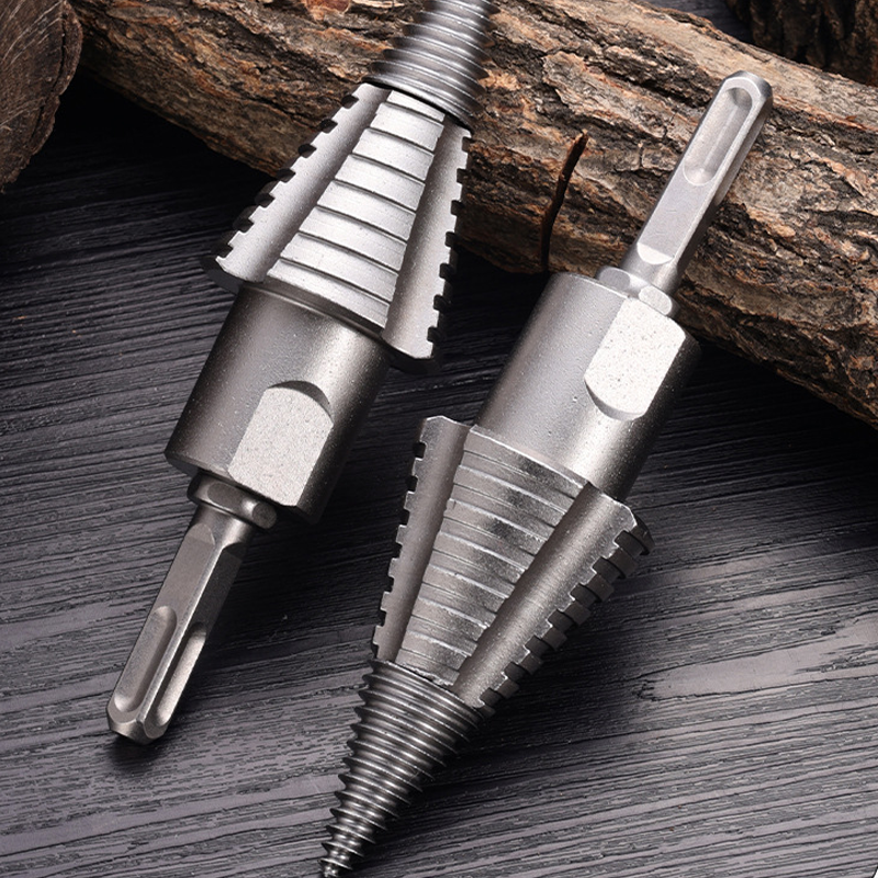 ⛏️ 50% DE DESCONTO – Conjunto de Broca para Rachar Lenha | Resistente, fácil uso & ideal para trabalho pesado