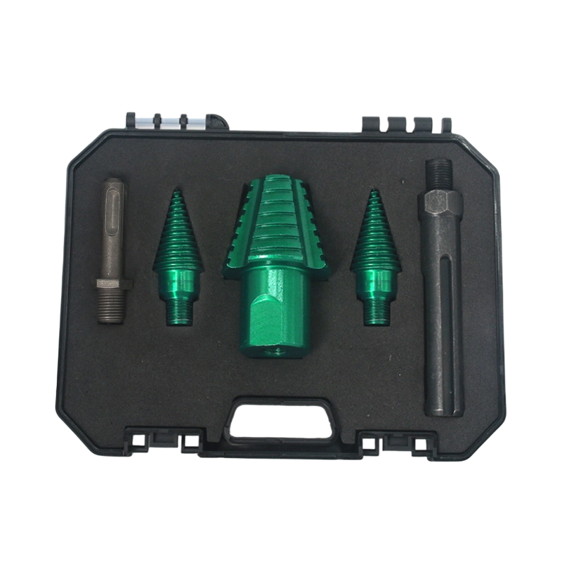 ⛏️ 50% DE DESCONTO – Conjunto de Broca para Rachar Lenha | Resistente, fácil uso & ideal para trabalho pesado