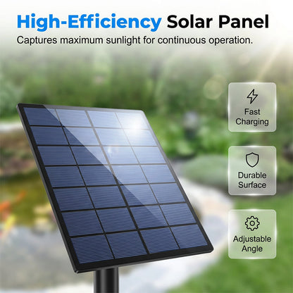 🐟 50% DE DESCONTO – Arejador Solar para Lagos com Bomba de Ar | Oxigena a água, sustentável & fácil instalação