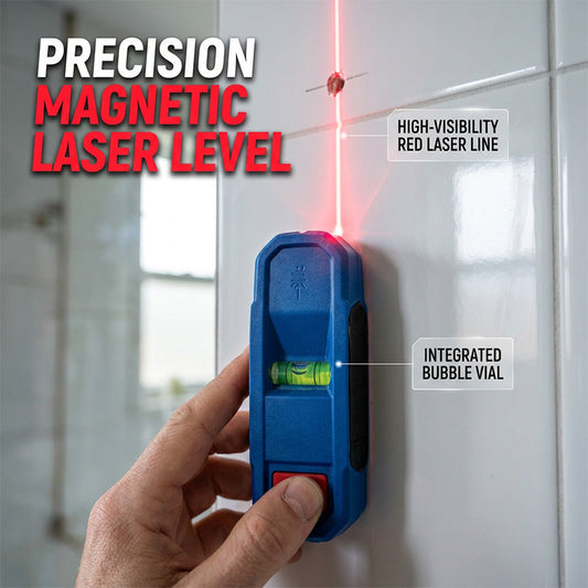 🔧 50% DE DESCONTO – Nível Laser Magnético 3 em 1 com Detector de Vigas | Precisão, fácil uso & multifuncional
