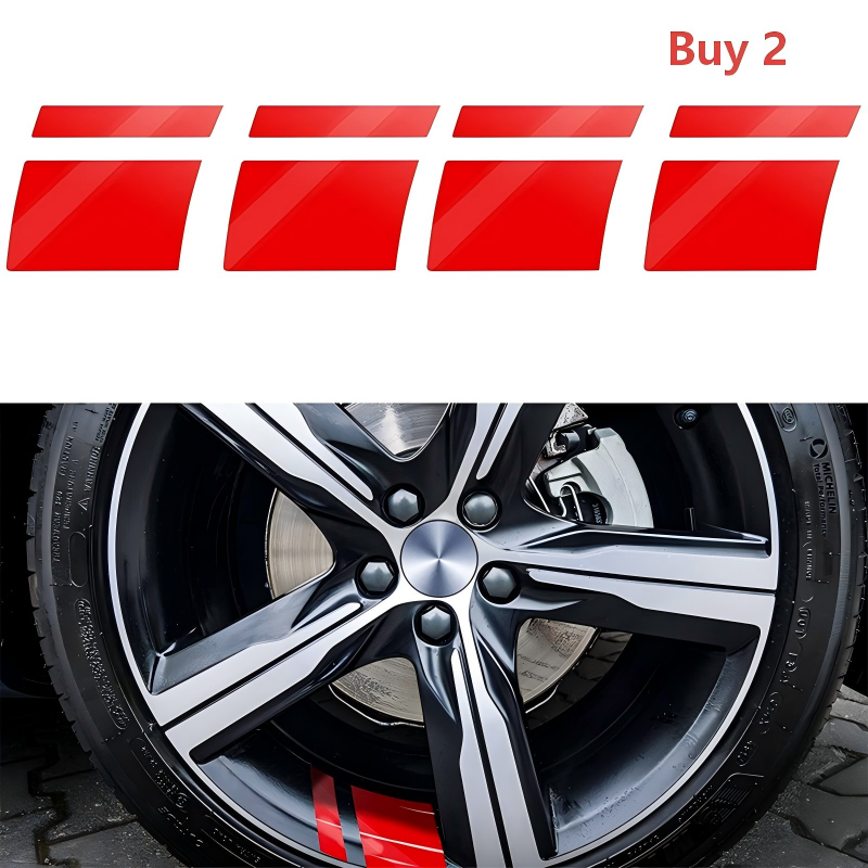 🚗 50% DE DESCONTO – Adesivo Refletivo para Aro de Carro | Segurança noturna, estilo & fácil aplicação