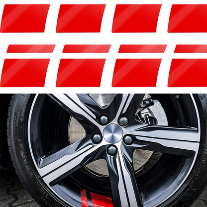 🚗 50% DE DESCONTO – Adesivo Refletivo para Aro de Carro | Segurança noturna, estilo & fácil aplicação