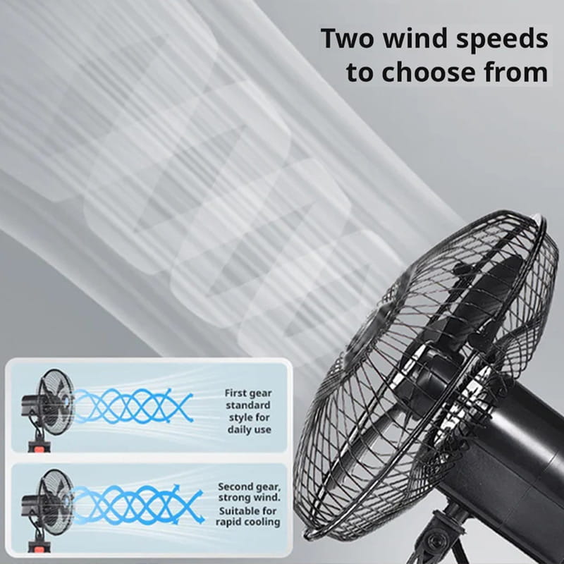 🌀 50% DE DESCONTO – Ventilador de Camping Sem Fio Portátil | Recarregável, leve & ideal para exteriores