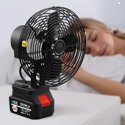 🌀 50% DE DESCONTO – Ventilador de Camping Sem Fio Portátil | Recarregável, leve & ideal para exteriores