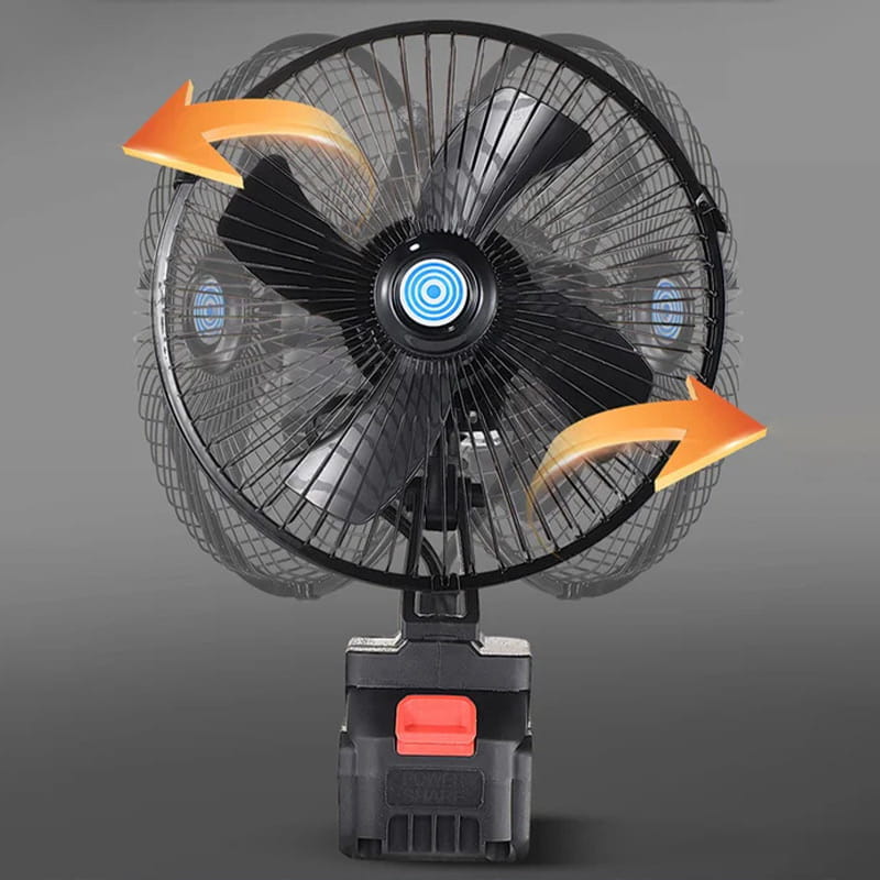 🌀 50% DE DESCONTO – Ventilador de Camping Sem Fio Portátil | Recarregável, leve & ideal para exteriores