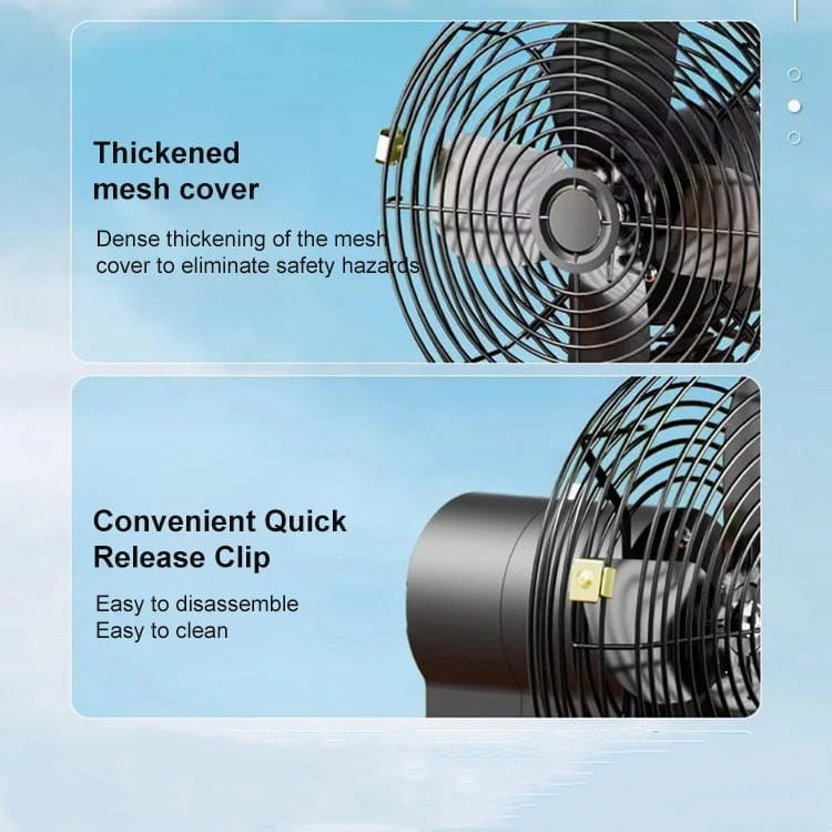 🌀 50% DE DESCONTO – Ventilador de Camping Sem Fio Portátil | Recarregável, leve & ideal para exteriores