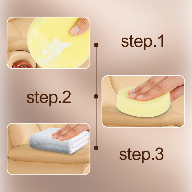 🛋️ 50% DE DESCONTO – Creme Multifuncional para Limpeza de Couro | Restaura, protege & fácil aplicação 🧴