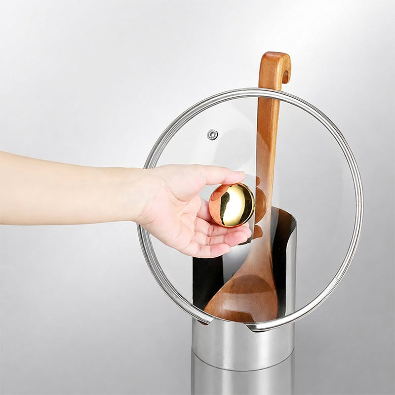🍳 50% DE DESCONTO – Suporte Multiuso para Utensílios de Cozinha | Organizador giratório, escorrega & otimiza espaço