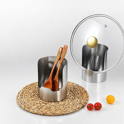 🍳 50% DE DESCONTO – Suporte Multiuso para Utensílios de Cozinha | Organizador giratório, escorrega & otimiza espaço
