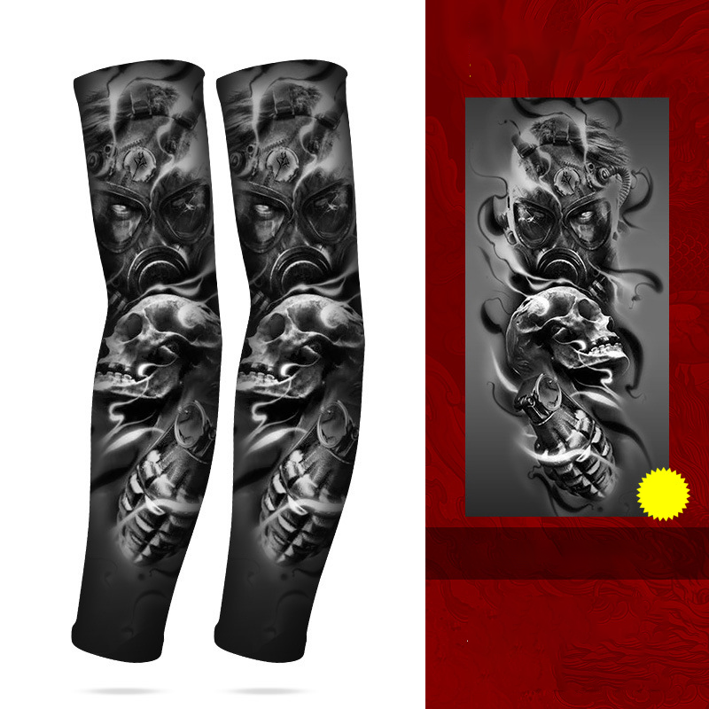 🧴 50% DE DESCONTO – Manga Térmica com Proteção Solar para Tatuagem | Respirável, protege tatuagens & refrescante