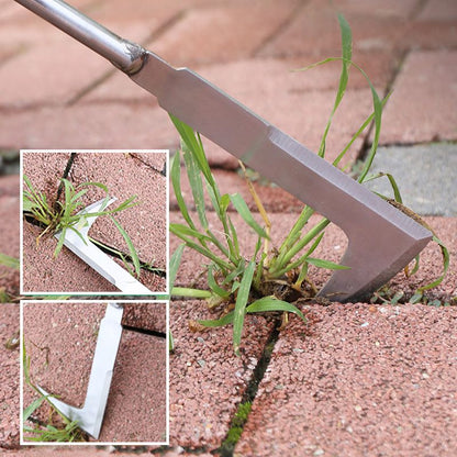 🌸 50% DE DESCONTO – Ferramenta de Aço Inoxidável para Remover Ervas Daninhas | Durável, precisa & ideal para fendas estreitas 🔧