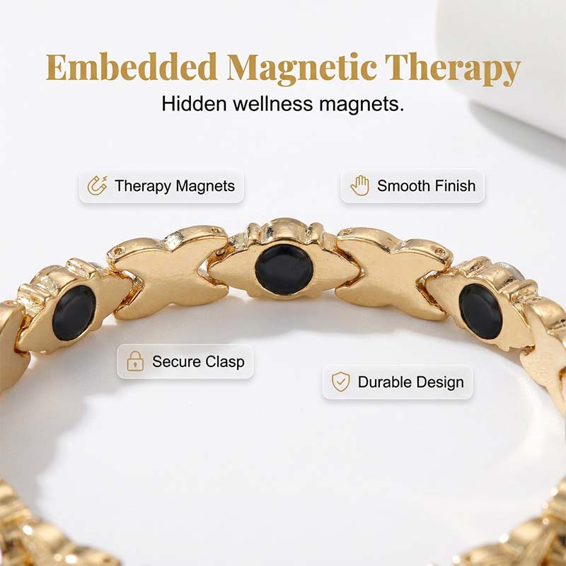 💎 50% DE DESCONTO – Pulseira Magnética com Pedras | Estilo e bem-estar 24/7, leve, ajustável & presente ideal 💖