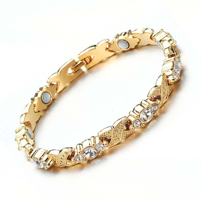 💎 50% DE DESCONTO – Pulseira Magnética com Pedras | Estilo e bem-estar 24/7, leve, ajustável & presente ideal 💖