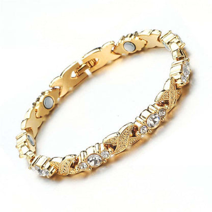 💎 50% DE DESCONTO – Pulseira Magnética com Pedras | Estilo e bem-estar 24/7, leve, ajustável & presente ideal 💖