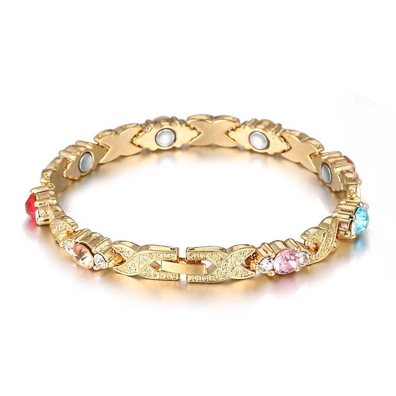 💎 50% DE DESCONTO – Pulseira Magnética com Pedras | Estilo e bem-estar 24/7, leve, ajustável & presente ideal 💖
