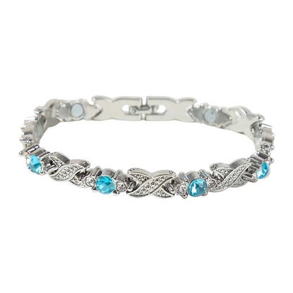 💎 50% DE DESCONTO – Pulseira Magnética com Pedras | Estilo e bem-estar 24/7, leve, ajustável & presente ideal 💖