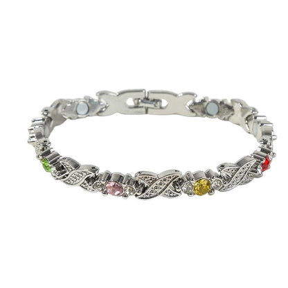 💎 50% DE DESCONTO – Pulseira Magnética com Pedras | Estilo e bem-estar 24/7, leve, ajustável & presente ideal 💖