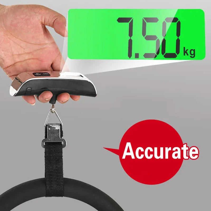 🧳 50% DE DESCONTO – Balança de Bagagem Portátil com Display LCD | Precisa, compacta & fácil de usar