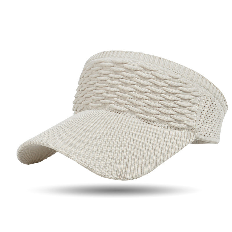 🏆BIG SALE BUY 1 FREE 1🎉Women's Breathable Knit Sun Visor Hat
