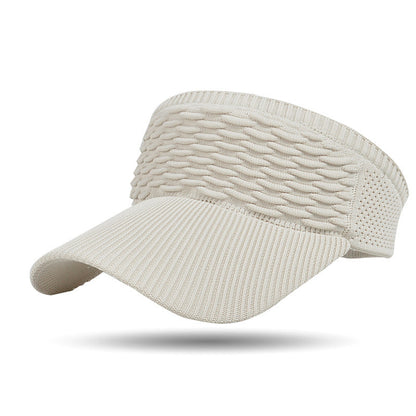 🏆BIG SALE BUY 1 FREE 1🎉Women's Breathable Knit Sun Visor Hat