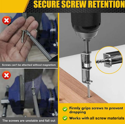 🔩 50% DE DESCONTO – Porta Parafusos com Mola para Chave de Fenda | Segura parafusos, prático & evita quedas