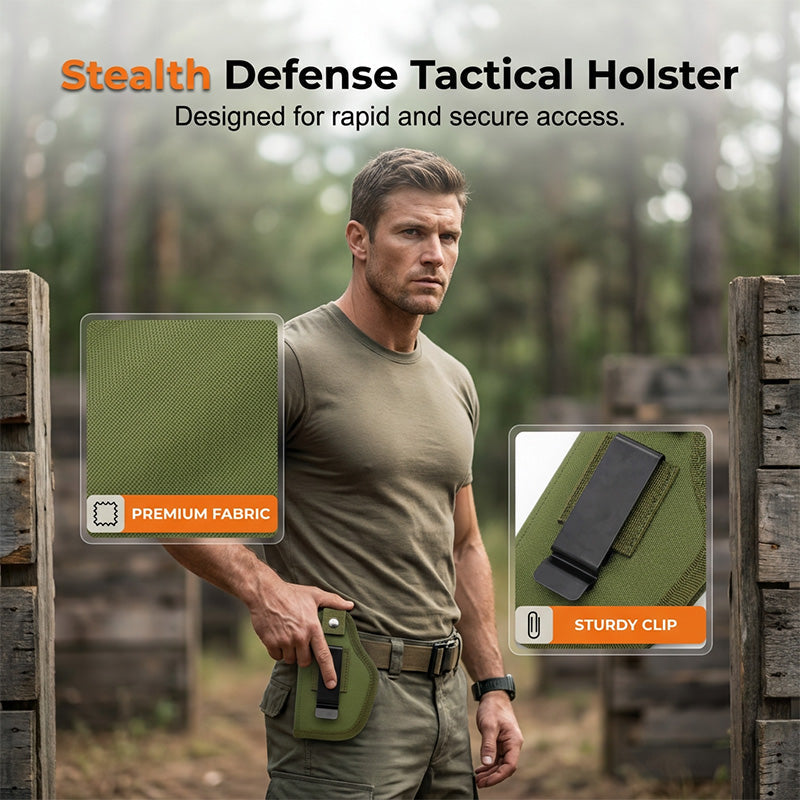 🔫 50% DE DESCONTO – Coldre de Pistola Leve e Durável | Para porte oculto, confortável & discreto
