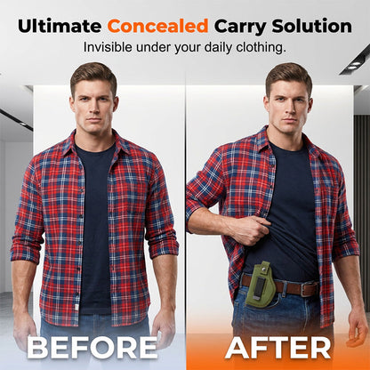 🔫 50% DE DESCONTO – Coldre de Pistola Leve e Durável | Para porte oculto, confortável & discreto